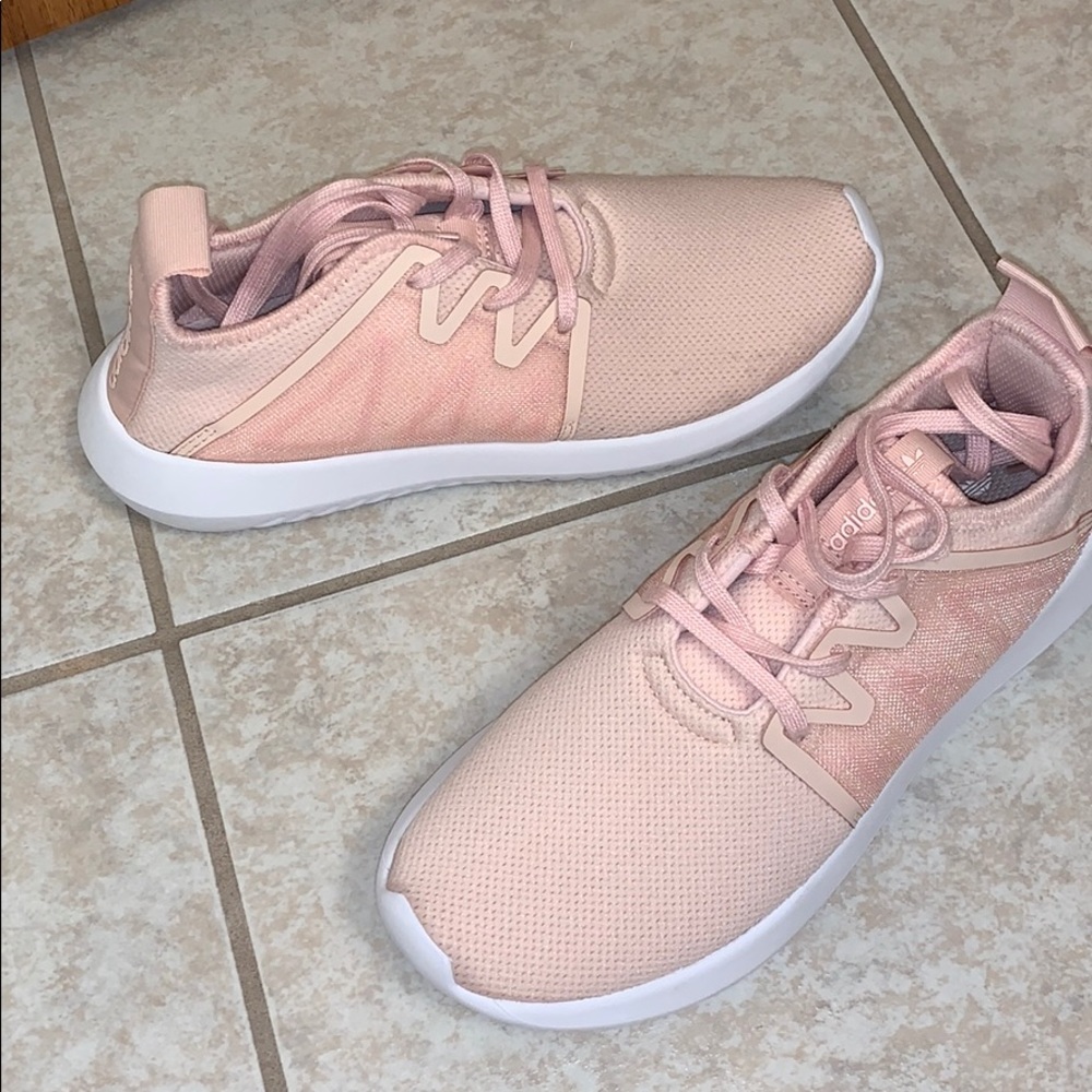 Adidas sneakers shoes tubular viral pink size 7.5
